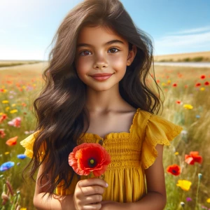 Create a image of a girl