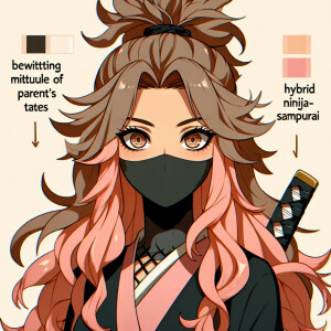 The teenage daughter of Sakura Haruno and Ichigo Kurosaki. Beaut...