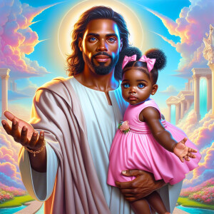 Create a 3D realistic artwork featuring the phrase 'Jesus Saves'...
