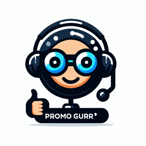 create a logo for Digital Promo Guru chatbot, no text