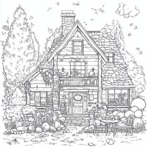 Create a series of coloring book pages that capture CocoWyo's si...