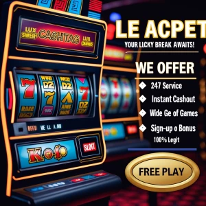 Create a image for my online casinos business with online casino...