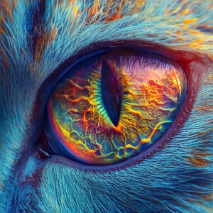Starting from The Eye Of The biggest Cat In The World The Eye Of...