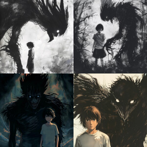 What if Death Note was created by anime studio Ghibli?