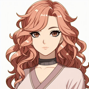 The daughter of Sakura Haruno and Ichigo Kurosaki. Beautiful Kun...