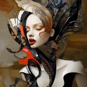 Alien Princess cosmic devour --sref 8