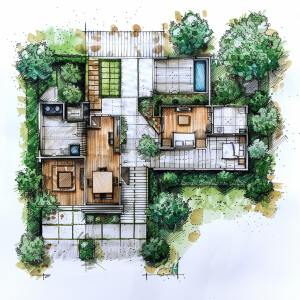 Green building for Kerala, sustainability post for Instagram a f...