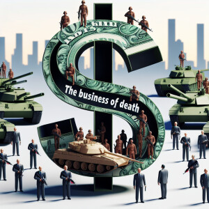 **Design Prompt:** "War: The Business of Death" - **Description:...