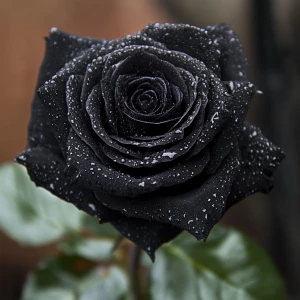 Beautiful black rose