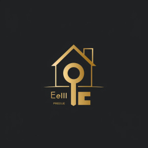 Design a sleek and modern logo for 'Elite Real Estate Properties...