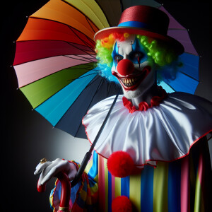 Creepy clown