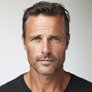 A Handsome Man - Clean & Modest Face - Region: American - Age: 4...