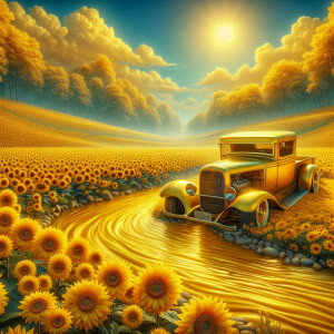 an image that captures the essence of warmth and vibrancy with a...