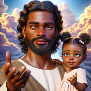 Create a 3D realistic artwork featuring the phrase 'Jesus Saves'...