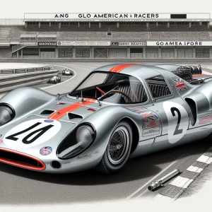 1965 Anglo American Racers  Eagle Mk1 car at Monza