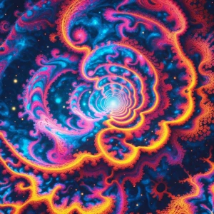 A mesmerizing hyper-realistic digital artwork showcasing a dynam...