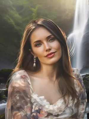 Waterfall AI portrait