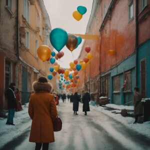 3 черонкожых стоят за диваном и на двиване сидят две белокожые д...