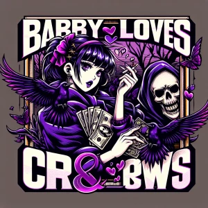 Create an anime-style logo for the brand write the words (Baby L...