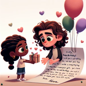 Uma garota relativamente baixa, parda de cabelos trançados, vai...