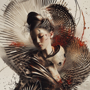 Goddess Amaterasu    --sref 1974360993   1052399410