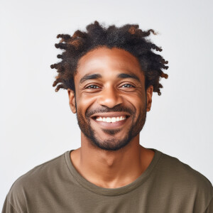 A Man - Smiling - Clean & Modest Face - Region: African American...