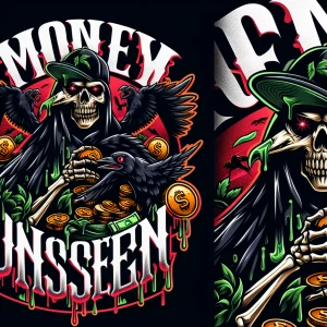 Design a circular digital art ,hyper realistic ,mascot logo type...