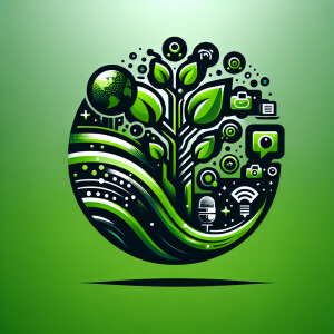Design a unique and eye-catching logo for 'GreenStream Media,' a...