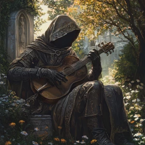Game Music Album Cover, Realistic