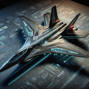 A F-22 style paper plane presents a streamlined appearance desig...