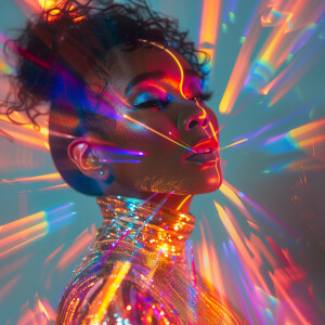 14,Janelle Monáe as a Light Manipulator,Bright, luminous effects...