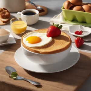 Make SUREEL breakfast with funny characters