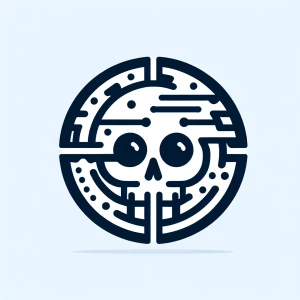 Create a logo for "AIStrategyGuy" that symbolizes straightforwar...