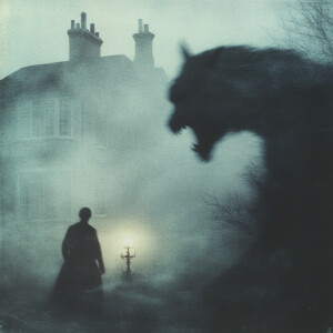 Terrifying nightmares haunt a person in a dream --sref 306232675...