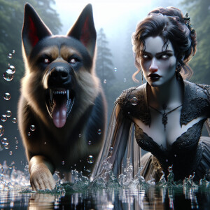 A very hyper quality photography of the most haunting scary demo...