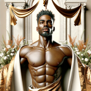 ultra 3-D realistic, perfect anatomy, perfect proportions, afric...