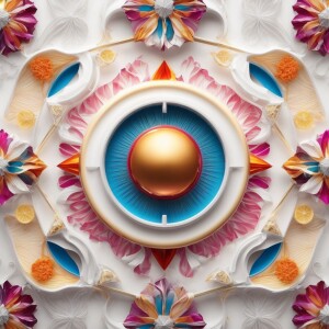 A shimmering celestial sanctuary, the astral sophisticated space...