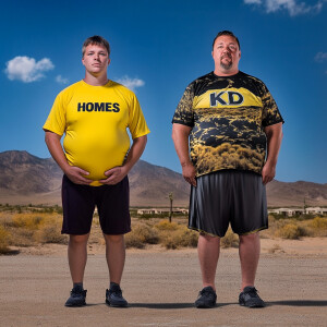 A fantasy morph timeline of a midlife father and his teenage son...