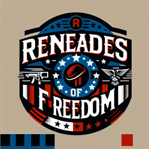 Design a patriotic logo featuring the text "Renegades of Freedom...