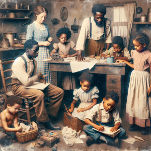 A story about a family of seven that scruggling to make it