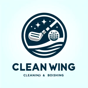 Design a sleek, minimalist logo for "Clean Swing," a service specializing in golf club cleaning, buffering, polishing, and refinishing. The logo should convey a premium, high-quality feel, reminiscent of esteemed sporting goods brands such as Nike, Adidas, Callaway, and Reebok. Focus on simplicity, effective use of negative space, and restrict the design to a maximum of three colors or elements, aligned with contemporary logo design standards. Exclude any cartoon-like graphics, imagery of golf balls, golf clubs, intricate details, or text, including letters, and numbers.