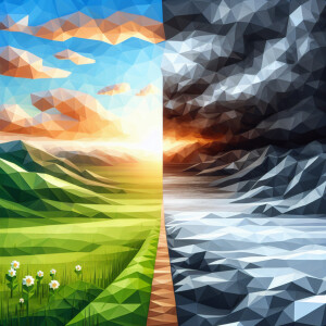 “Grief is like living two lives. One is where you pretend that e...