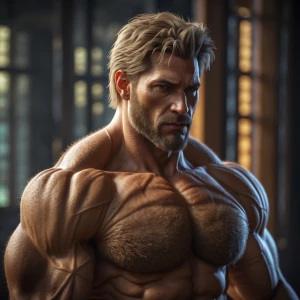 hairy muscle king
