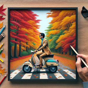 Photorealistic Black haired, tan skinned man in  scene inspired...