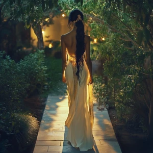 A cinematic shot of Dahlia Valentina (DahliaValentina_ai fit tal...