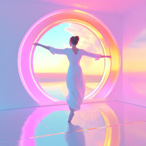 Design an ultra-high resolution, 3D render that is striking and...