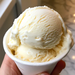 Throwing away my vanilla ice cream in the trash