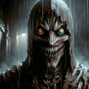 dark art combined with horrorcore, macabre Jason Voorhees, tatte...