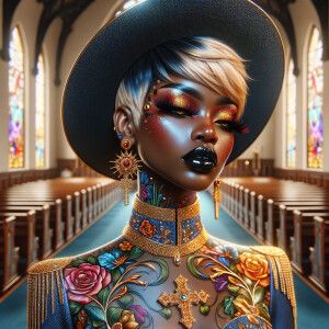 Full image view ultra realistic psychedelic airbrush glossy oil...