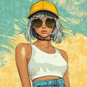 young, rebellious gta-style character. The character should have...